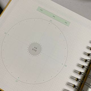 리훈 여러분의 오늘을 채워나갈 수 있도록 도와줄 오늘공부 1년용 스터디플래너 — 5점을 준 리뷰어가 2021년 4월 올린 사용 사진