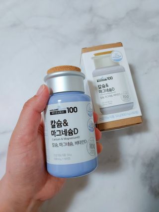 메이준뉴트리 칼슘,마그네슘D — 5점을 준 리뷰어가 2021년 6월 올린 사용 사진