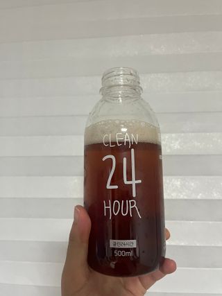 클린24시간 1BOX(5포) + 전용보틀(500ml) — 5점을 준 리뷰어가 2023년 6월 올린 사용 사진