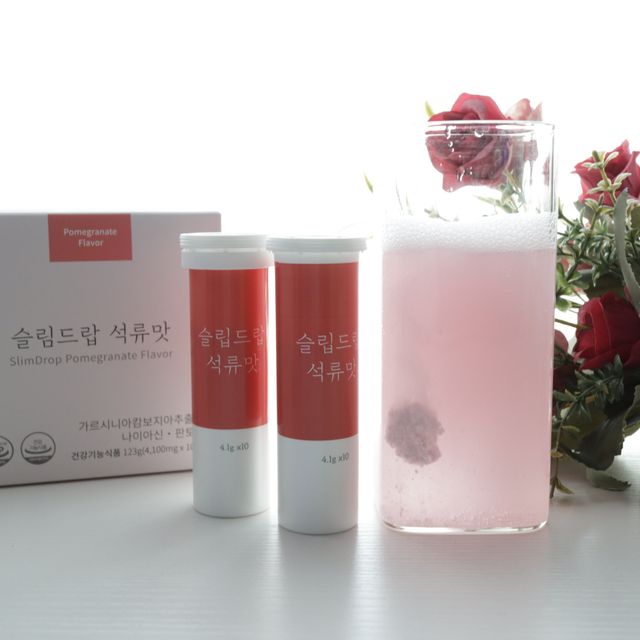 [슬림드랍 석류맛] 건기식 다이어트 보조제 겸 비타민 리뷰 사진