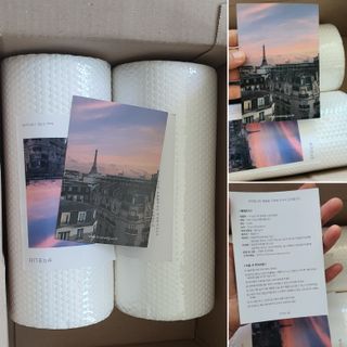 부직포나라 중금속유해물질ZERO 뜯어쓰는 주방 일회용수세미 60매 2매 — 5점을 준 리뷰어가 2022년 9월 올린 사용 사진