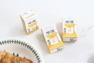 메디웰 페디아드링크 미니 바나나맛 — 5점을 준 리뷰어가 2022년 5월 올린 사용 사진