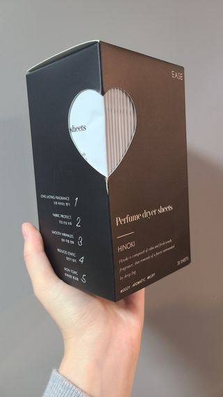 [이즈라이프코스메틱] 퍼퓸 드라이어 시트 히노끼향  or 블랑향 2중 택1 30매 — 5점을 준 리뷰어가 2021년 5월 올린 사용 사진