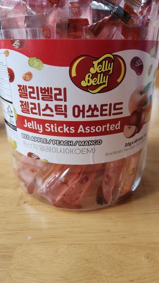 젤리벨리 젤리스틱 어쏘티드 900g — 5점을 준 리뷰어가 2022년 11월 올린 사용 사진