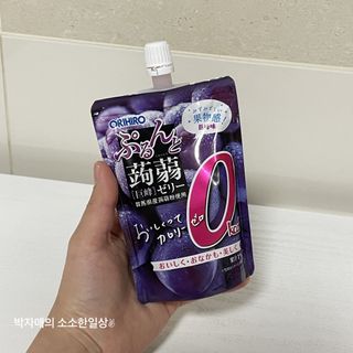 ORIHIRO 오리히로 곤약젤리 제로칼로리 130g 4종 4팩(맛별로 1팩씩) — 5점을 준 리뷰어가 2023년 1월 올린 사용 사진