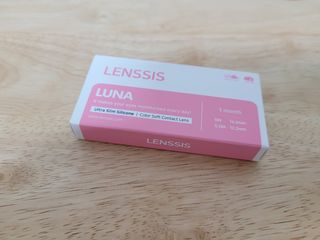 렌시스 LENSSIS [ 렌시스 ] 영롱한 색감의 혼혈렌즈 ＃루나시리즈 1개월용 ｜ 3컬러 중 택1 ｜ — 5점을 준 리뷰어가 2021년 7월 올린 사용 사진