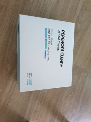 페페로니 클린플러스 덴탈치킨껌 10g x 14p — 4점을 준 리뷰어가 2021년 7월 올린 사용 사진