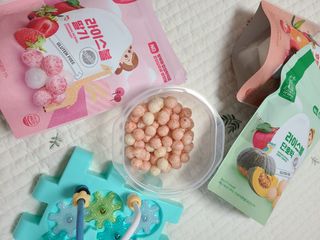 아비삭라이스볼 3종 /딸기,후르츠,단호박 — 5점을 준 리뷰어가 2021년 5월 올린 사용 사진