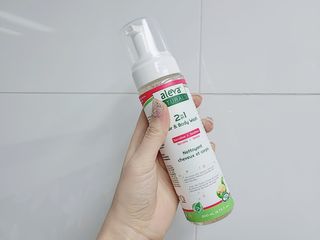 알레바 내츄럴 2in1 헤어 바디워시 — 5점을 준 리뷰어가 2021년 2월 올린 사용 사진