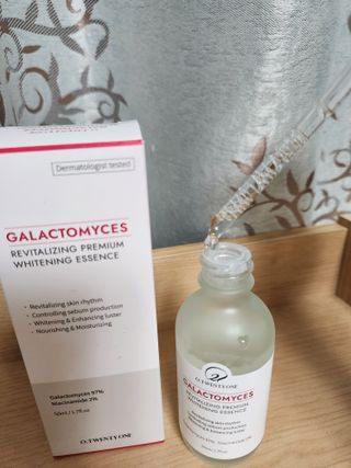 오투에니원 갈락토미세스 리바이탈라이징 프리미엄 화이트닝 에센스 50ml — 3점을 준 리뷰어가 2023년 1월 올린 사용 사진