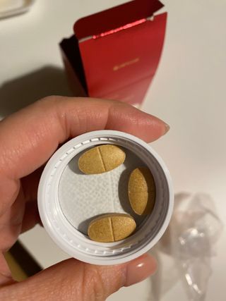 서울약사신협 간건강 실리마린 밀크씨슬 800mg, 60정 — 5점을 준 리뷰어가 2021년 11월 올린 사용 사진