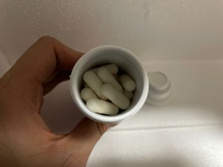 메디타민 인체유래 비피더스 포스트 프로바이오틱스 — 5점을 준 리뷰어가 2021년 3월 올린 사용 사진