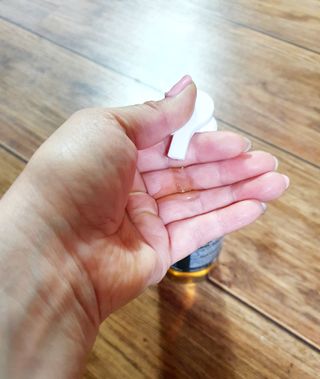 와프랩 운동하는 여성을 위한 더블유 미세먼지 세정 약산성 천연유래 샴푸 — 4점을 준 리뷰어가 2022년 3월 올린 사용 사진