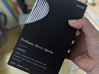 [이즈라이프코스메틱] 퍼퓸 드라이어 시트 히노끼향  or 블랑향 2중 택1 30매 — 5점을 준 리뷰어가 2021년 5월 올린 사용 사진