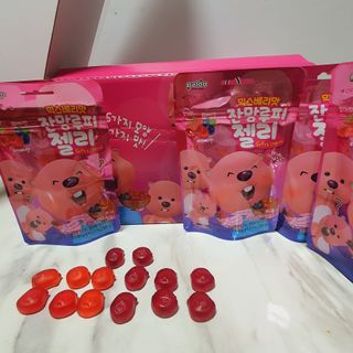 [팔도] 잔망루피젤리 믹스베리맛 42g 8개 — 4점을 준 리뷰어가 2022년 1월 올린 사용 사진