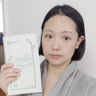 태그스킨 4스텝 주름개선 피부미백 영양 마스크팩 3개 세트(최신버전) — 5점을 준 리뷰어가 2022년 3월 올린 사용 사진