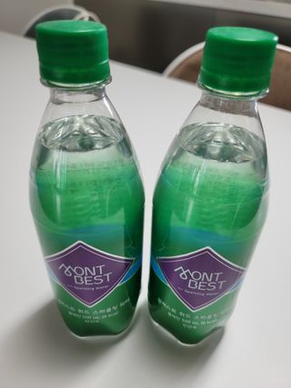 몽베스트 Montbest with Sparkling water Plain 20병 — 5점을 준 리뷰어가 2022년 6월 올린 사용 사진