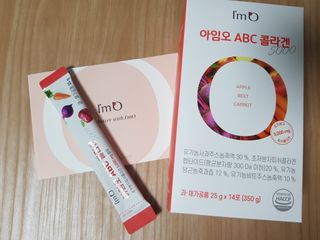 아임오 ABC 콜라겐 젤리 14포 — 5점을 준 리뷰어가 2021년 11월 올린 사용 사진