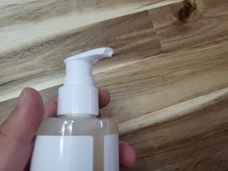 랑벨 내츄럴 딥 포어 클렌저 210ml (저자극 약산성 천연 클렌징 젤) — 4점을 준 리뷰어가 2022년 3월 올린 사용 사진