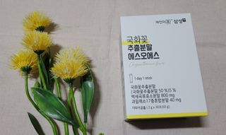 체인미 국화꽃 추출분말 에스오에스 곡류효소 과일채소 17종 혼합 분말 스틱 — 5점을 준 리뷰어가 2021년 11월 올린 사용 사진