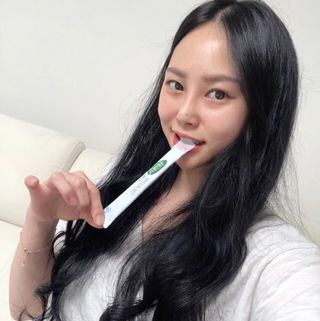 셀렉스스포츠 셀렉스 밀크세라마이드 저분자피쉬콜라겐 28포 X 1박스 — 5점을 준 리뷰어가 2021년 5월 올린 사용 사진