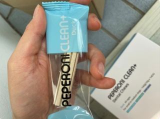 페페로니 클린플러스 덴탈오리껌 10g x 14p — 5점을 준 리뷰어가 2021년 7월 올린 사용 사진