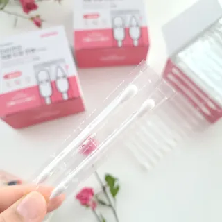 마미앤유 개별 듀얼면봉 — 5점을 준 리뷰어가 2022년 2월 올린 사용 사진