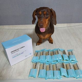 페페로니 클린플러스 덴탈치킨껌 10g x 14p — 4.5점을 준 리뷰어가 2021년 7월 올린 사용 사진