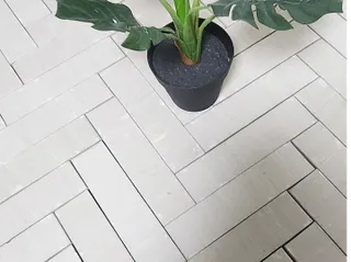 [신흥산업] 붙이는 벽돌 황토 파벽돌 230mm 45장,  욕실 인테리어 실내장식 셀프인테리어 — 5점을 준 리뷰어가 2023년 5월 올린 사용 사진