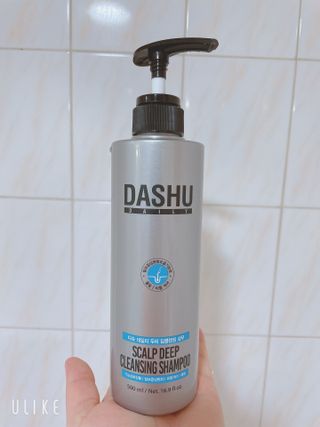 다슈코리아 다슈 데일리 두피 딥 클렌징 샴푸 500ml — 5점을 준 리뷰어가 2021년 3월 올린 사용 사진