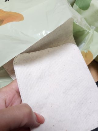디어엘로디 유기농 무표백 건티슈 60매 — 5점을 준 리뷰어가 2022년 9월 올린 사용 사진