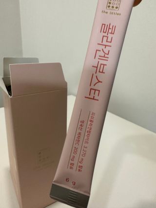 더리틀스 콜라겐부스터 — 5점을 준 리뷰어가 2022년 11월 올린 사용 사진
