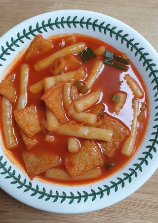 추억의 국민학교 떡볶이 국떡 뉴트로 5종 — 4점을 준 리뷰어가 2021년 7월 올린 사용 사진