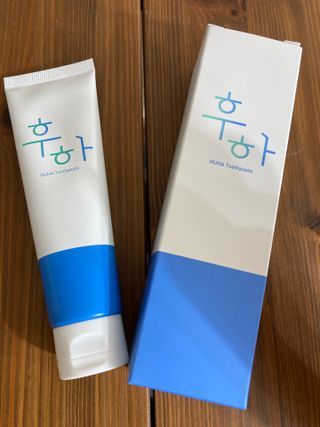 [심폐소생소] 무불소 임산부 천연 치약 — 5점을 준 리뷰어가 2021년 8월 올린 사용 사진