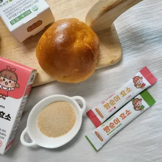아이비웰니스 빵순이 효소 키위맛 7포 + 석류맛 7포 (총 14포, 2주분) — 5점을 준 리뷰어가 2022년 10월 올린 사용 사진
