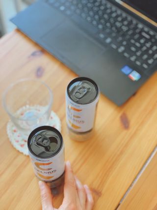셀시어스 오리지널 325ml 에너지 비타민 피트니스 드링크(24can) 다이어트 음료 — 5점을 준 리뷰어가 2022년 5월 올린 사용 사진