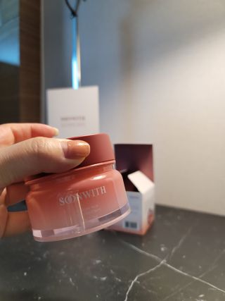 SOONWITH 바이오 수퍼 아쿠아 하이드로 젤 크림 — 4.5점을 준 리뷰어가 2021년 5월 올린 사용 사진