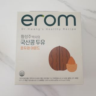 이롬 erom 황성주박사의 국산콩 두유 호두와 아몬드 — 5점을 준 리뷰어가 2020년 12월 올린 사용 사진