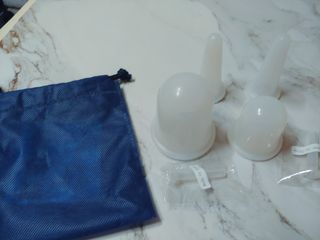 메디미케이알 커핑테라피 실리콘부항마사지 리프팅 페이스+바디 안티 셀룰 라이트 6pcs — 5점을 준 리뷰어가 2021년 2월 올린 사용 사진