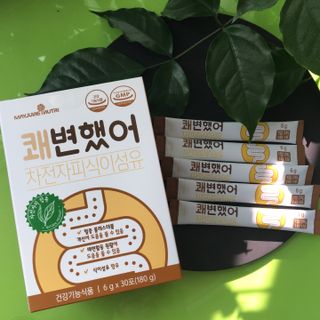 메이준뉴트리 쾌변했어 차전자피 식이섬유[30포/1박스] — 4.5점을 준 리뷰어가 2021년 6월 올린 사용 사진
