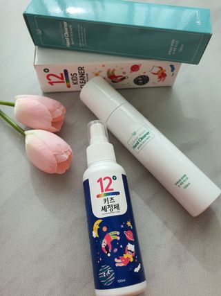 셀바이져 항균 스프레이 핸드워시 + 키즈세정제 SET — 5점을 준 리뷰어가 2021년 3월 올린 사용 사진