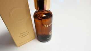 스킨큐어 산다화 비타민c 화이트닝 에센스 30ml — 5점을 준 리뷰어가 2022년 2월 올린 사용 사진
