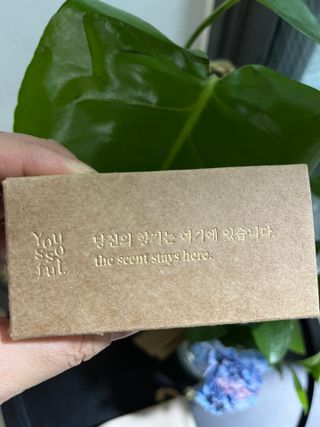 유쏘풀 익스프레 드 퍼퓸 50ml 4종  [세인트 모리츠] [베리섹시] [상탈 세콰이아] [엠포리아 코튼] 중 택 1 — 5점을 준 리뷰어가 2022년 3월 올린 사용 사진