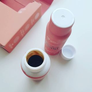 랩앤뷰티 메가 벨벳 콜라겐 12000 — 5점을 준 리뷰어가 2021년 5월 올린 사용 사진