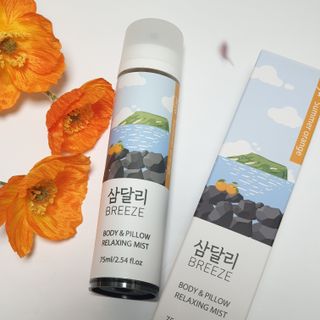 제주인디 삼달리 브리즈 바디&필로우 릴렉싱 미스트 제주 하귤 — 5점을 준 리뷰어가 2023년 3월 올린 사용 사진