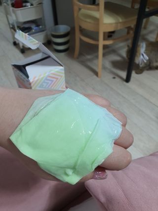 애디팬더 바이오시트앰플 기능성 마스크팩 — 5점을 준 리뷰어가 2021년 5월 올린 사용 사진