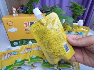 [몸엔용] 어린이, 초등학생의 영양간식 달콤 국산녹용 키엔용  80ml x 10포 — 5점을 준 리뷰어가 2021년 7월 올린 사용 사진