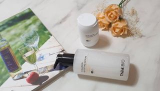 씽크바이오 히알루론 에센스 에어볼 28ea/ 부스팅 세럼 250ml 2종 세트 — 5점을 준 리뷰어가 2022년 8월 올린 사용 사진