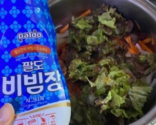 팔도비빔장 시그니처 380g 2개 — 4점을 준 리뷰어가 2022년 1월 올린 사용 사진