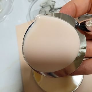 젤리팜 마이크로셀 실리콘퍼프 피치,오렌지 — 5점을 준 리뷰어가 2021년 10월 올린 사용 사진